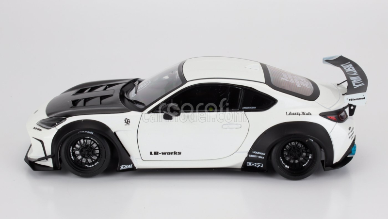 Solido Toyota Gr86 Lbwk Body Kit Coupe 2024 1:18 Bílá Perleťová Černá