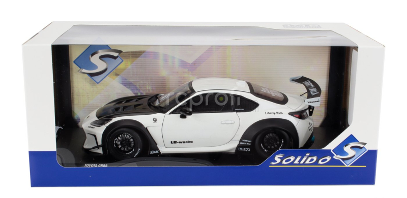 Solido Toyota Gr86 Lbwk Body Kit Coupe 2024 1:18 Bílá Perleťová Černá