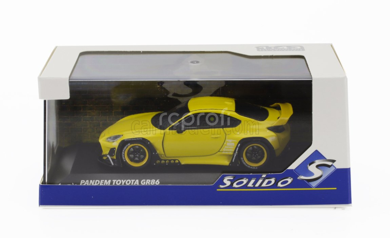 Solido Toyota Gr86 Rocket Bunny Coupe 2022 1:43 Žlutá