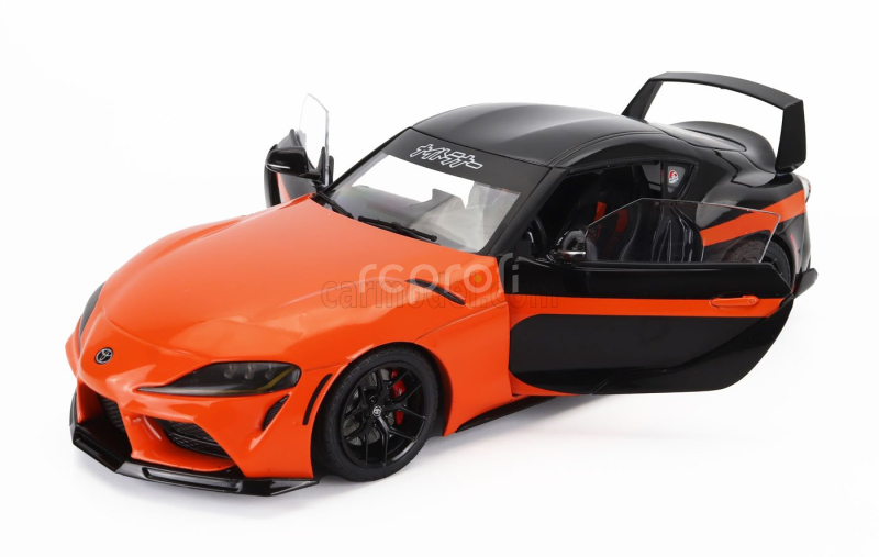 Solido Toyota Supra Gr 2023 1:18 Oranžová Černá