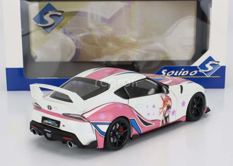 Solido Toyota Supra Gr Itasha 2024 1:18 Bílá Růžová