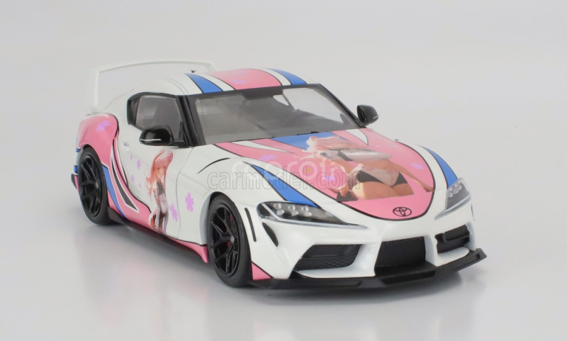 Solido Toyota Supra Gr Itasha 2024 1:18 Bílá Růžová
