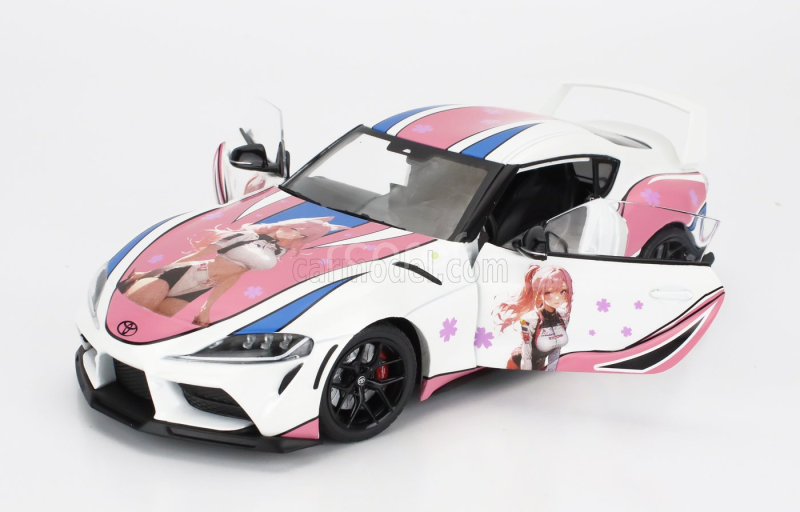 Solido Toyota Supra Gr Itasha 2024 1:18 Bílá Růžová