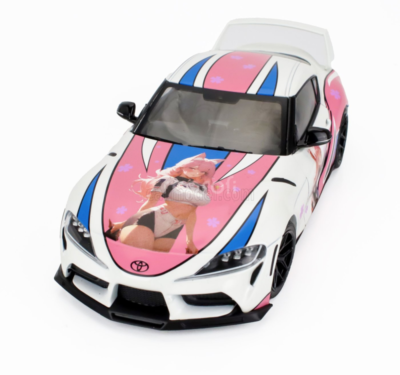 Solido Toyota Supra Gr Itasha 2024 1:18 Bílá Růžová