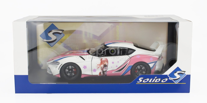 Solido Toyota Supra Gr Itasha 2024 1:18 Bílá Růžová