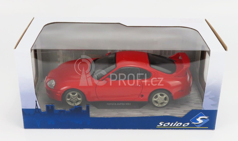 Solido Toyota Supra Mkiv (a80) Coupe 1993 1:18 Red