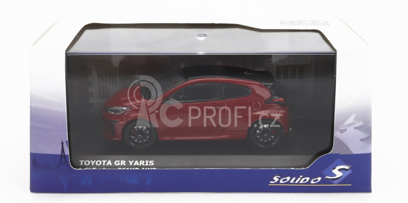 Solido Toyota Yaris Gr 1.6l 261hp Turbo Awd 2020 1:43 Red