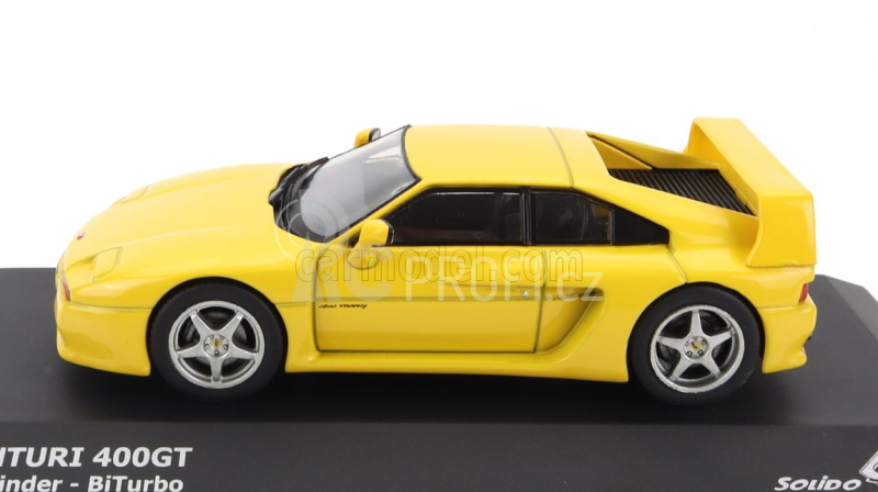 Solido Venturi 400 Gt Biturbo 1994 1:43 Žlutá