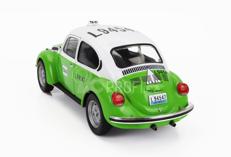 Solido Volkswagen Beetle Kafer 1303 Mexico Taxi 1974 1:18 Zelená Bílá