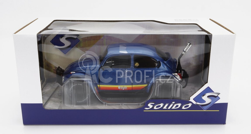 Solido Volkswagen Beetle Maggiolino Baja 1975 1:18 Blue