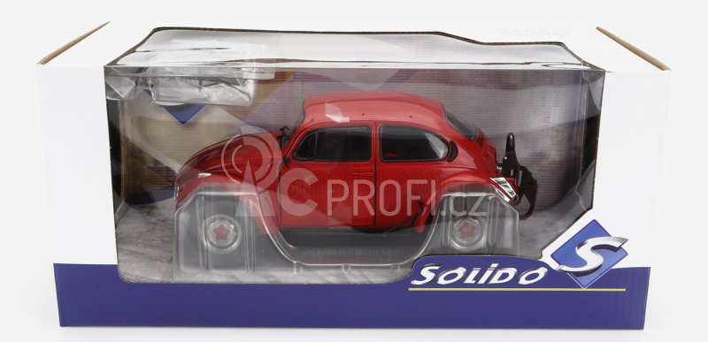 Solido Volkswagen Beetle Maggiolino Baja 1975 1:18 Red