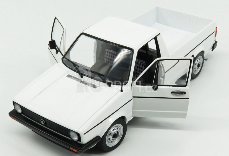 Solido Volkswagen Caddy Pick-up Mki 1982 1:18 Bílá