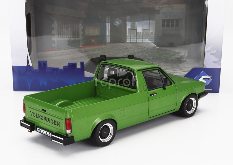 Solido Volkswagen Caddy Pick-up Mki 1982 1:18 Zelená