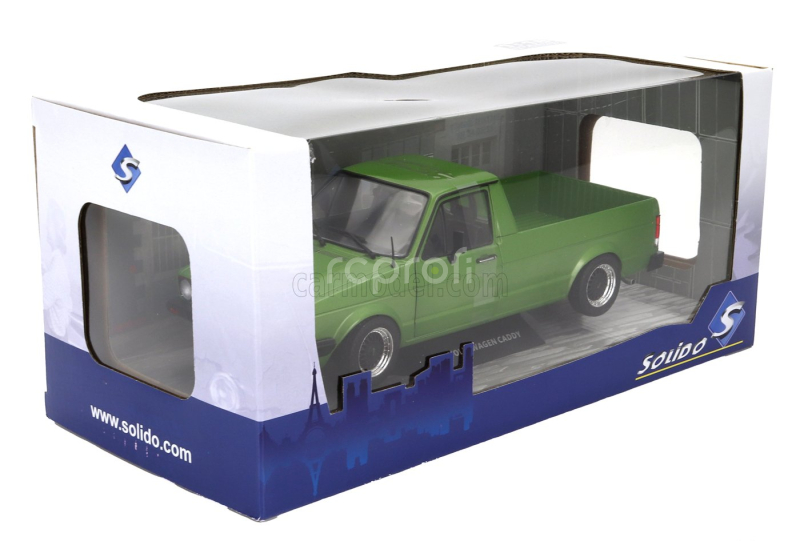 Solido Volkswagen Caddy Pick-up Mki 1982 1:18 Zelená
