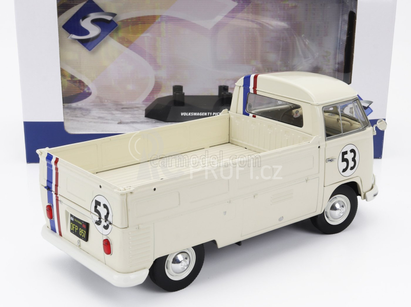 Solido Volkswagen T1b Pick-up N 53 (herbie) 1950 1:18 Beige