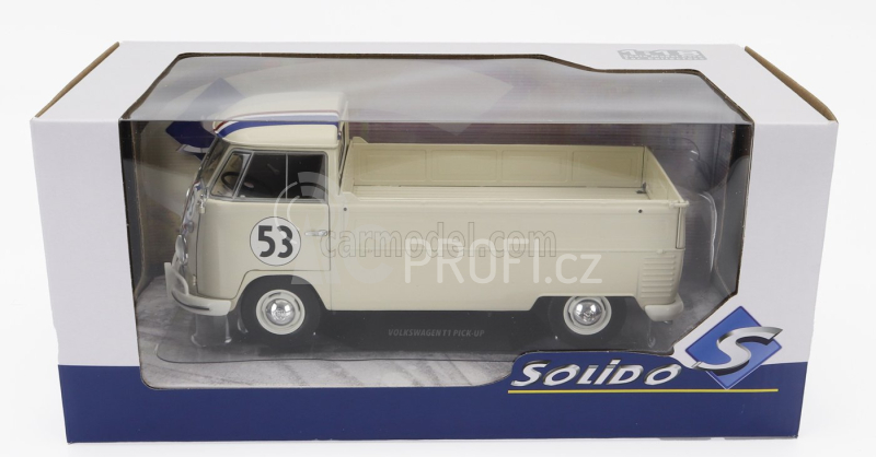 Solido Volkswagen T1b Pick-up N 53 (herbie) 1950 1:18 Beige