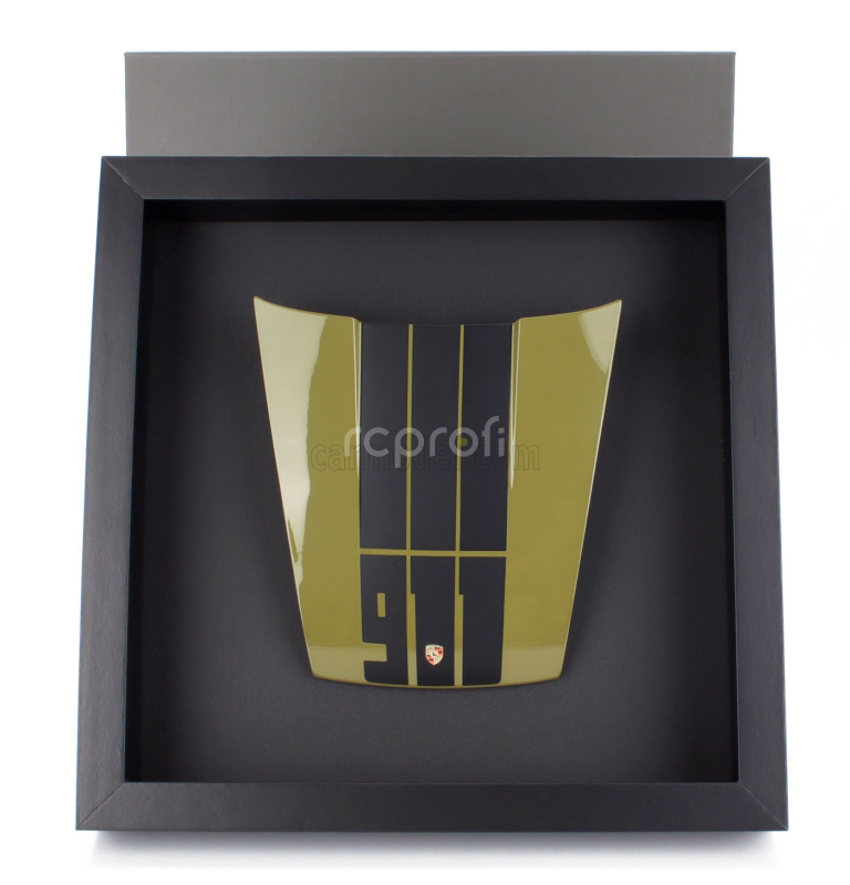Spark-model Accessories Mini Hood Porsche 911 Spirit 70 1:8 Olivová Neo Zelená Černá
