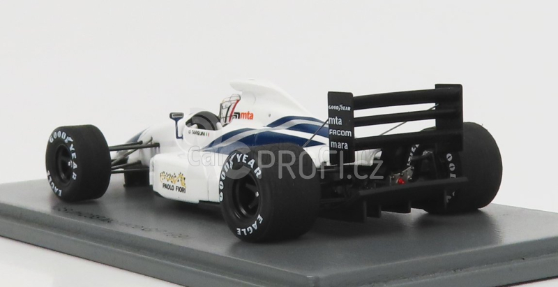 Spark-model AGS F1  Jh25b N 17 Monaco Gp 1991 G.tarquini 1:43 Bílá