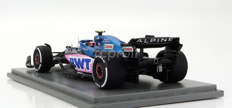 Spark-model Alpine F1 A522 Team Alpine Bwt N 31 5th Austrian Gp 2022 - 100th Gp Esteban Ocon 1:43 Modrá Růžová