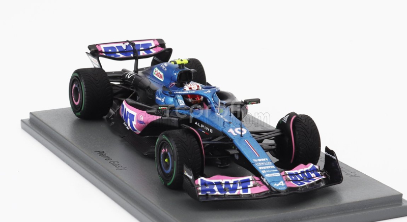 Spark-model Alpine F1  A523 Team Bwt Alpine N 10 3rd Dutch Gp 2023 Pierre Gasly 1:43 Modrá Růžová