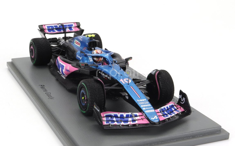 Spark-model Alpine F1  A523 Team Bwt Alpine N 10 7th Monaco Gp 2023 Pierre Gasly 1:43 Modrá Černá Růžová