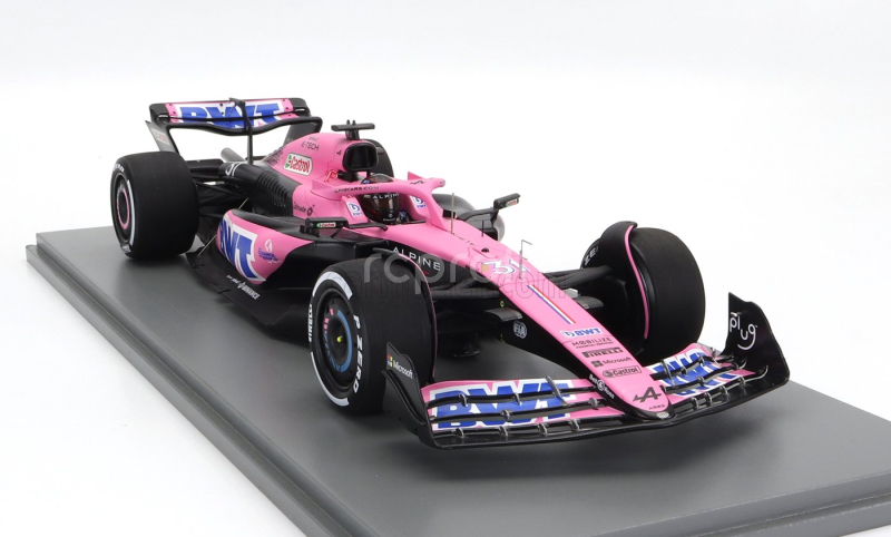 Spark-model Alpine F1  A523 Team Bwt Alpine N 31 Season 2023 Esteban Ocon 1:18 Růžová Modrá