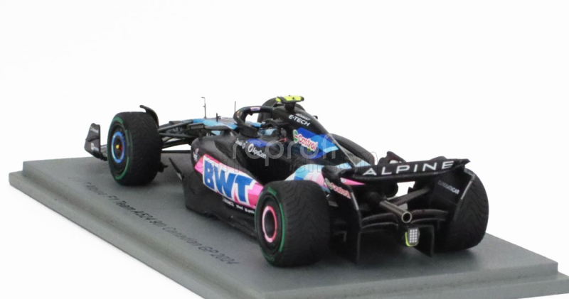 Spark-model Alpine F1  A524 Team Bwt Alpine N 10 Canada Gp 2024 Pierre Gasly 1:43 Černá Modrá Růžová