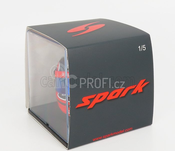 Spark-model Arai helmet F1  Casco Helmet At02 Honda Ra620h Team Alpha Tauri N 22 Season 2021 Yuki Tsunoda 1:5 Červená Modrá Bílá