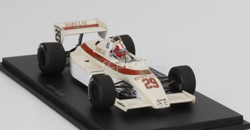 Spark-model Arrows F1  A6 N 29 Austrian 1983 Marc Surer 1:43 Cream