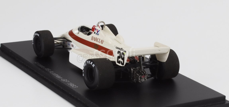 Spark-model Arrows F1  A6 N 29 Austrian 1983 Marc Surer 1:43 Cream