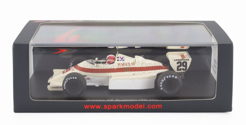 Spark-model Arrows F1  A6 N 29 Austrian 1983 Marc Surer 1:43 Cream