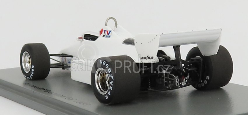Spark-model Arrows F1  A6 N 29 Brazil Gp 1983 M.surer 1:43 Bílá