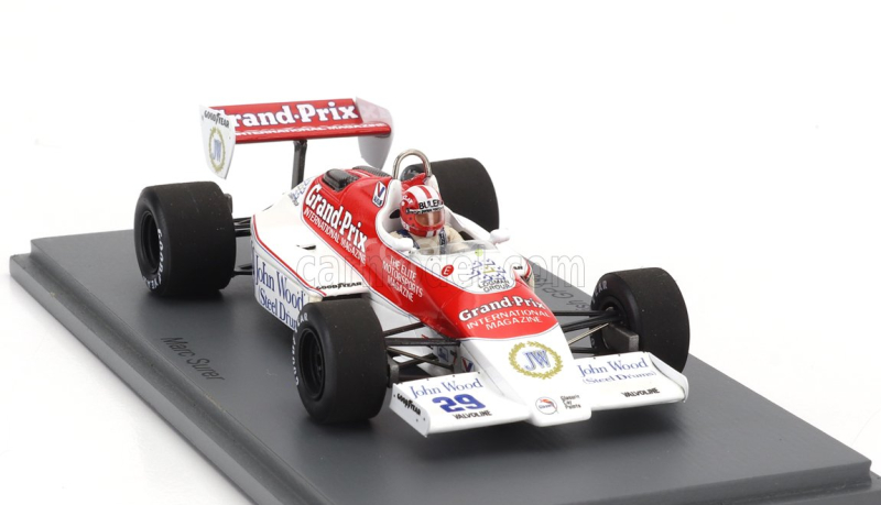 Spark-model Arrows F1  A6 N 29 English Gp 1983 Marc Surer 1:43 Bílá Červená
