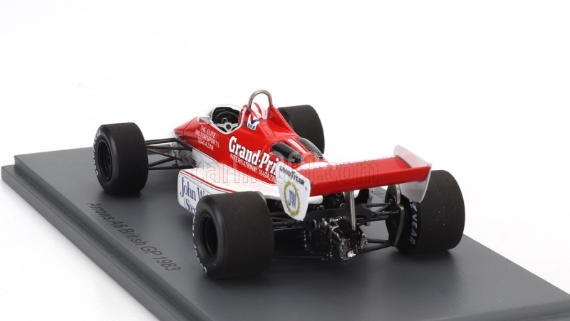 Spark-model Arrows F1  A6 N 29 English Gp 1983 Marc Surer 1:43 Bílá Červená