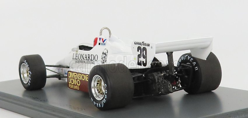 Spark-model Arrows F1  A6 N 29 Germany Gp 1983 M.surer 1:43 Bílá