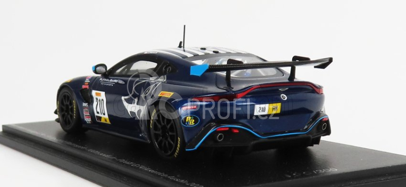 Spark-model Aston martin Vantage Gt4 Team Flying Lizard Motorsport N 210 100th Podium Pirelli Gt4 Austin 2020 M.dinan 1:43 Black