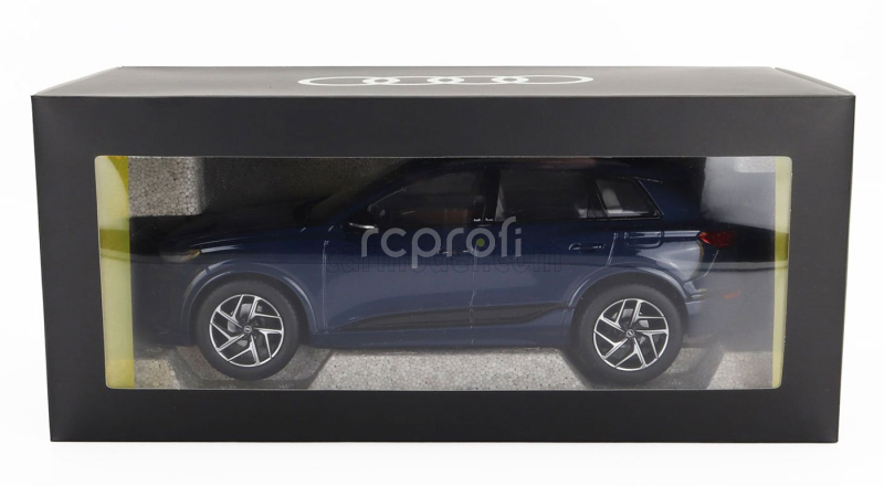 Spark-model Audi Q6 E-tron 2023 1:18 Ascari Blue