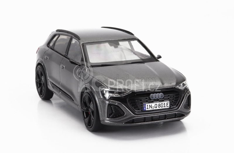 Spark-model Audi Q8 E-tron 2023 1:43 Chronos Grey Met