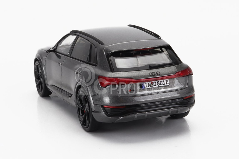 Spark-model Audi Q8 E-tron 2023 1:43 Chronos Grey Met