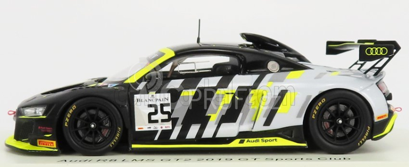 Spark-model Audi R8 Lms Gt2 Team Audi Sport N 25 2019 1:43 Černá Stříbrná