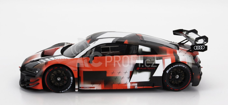 Spark-model Audi R8 Lms Gt3 Evo Ii Presentation 2022 1:18 Bílá Červená Černá