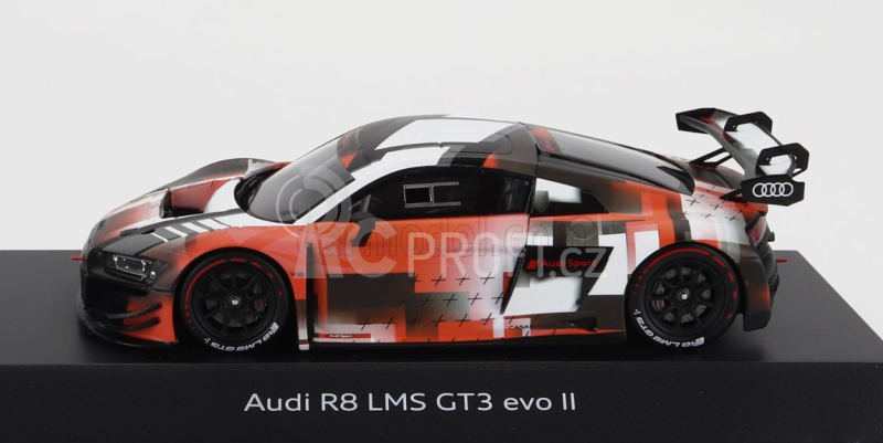 Spark-model Audi R8 Lms Gt3 Evo Ii Presentation 2022 1:43 Bílá Červená Černá