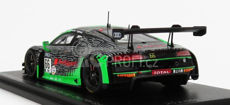 Spark-model Audi R8 Lms Gt3 Team Audi Sport Attempto Racing N 66 2nd 24h Spa 2020 M.drudi - P.niederhauser 1:43 Zelená Černá