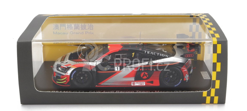 Spark-model Audi R8 Lms Gt3 Team Faw Audi Racing Team N 1 Gt Cup Macau 2022 Cheng Cong Fu 1:43 Bílá Oranžová Černá