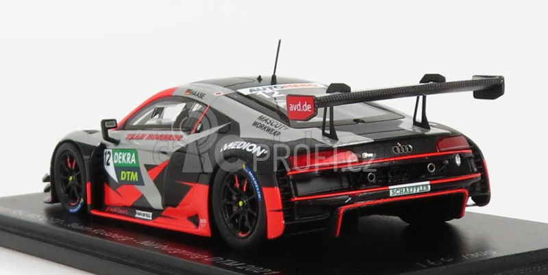 Spark-model Audi R8 Lms Gt3 Team Rosberg N 12 Dtm Nurburgring 2021 C.haase 1:43 Červená Stříbrná Černá
