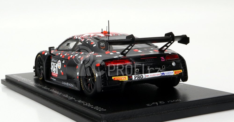 Spark-model Audi R8 Lms Gt3 Team Sainteloc Racing N 25 24h Spa 2022 L.legeret - M.campbell - M.jaminet 1:43 Matt Black
