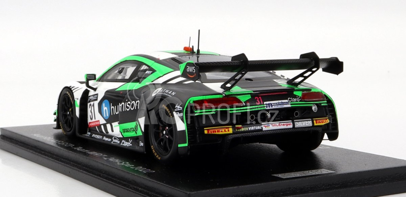 Spark-model Audi R8 Lms Gt3 Team Wrt N 31 24h Spa 2022 D.menchaca - L.proctor - F.huthison 1:43 Zelená Bílá Černá