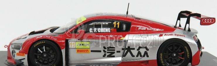Spark-model Audi R8 Lms N 11 Macau Gt World Cup 2016 C.congfu 1:43 Červená Bílá