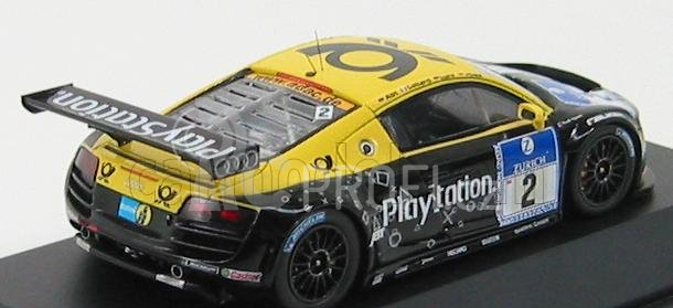 Spark-model Audi R8 Lms N 2 24h Adac Nurburgring 2010 Abt - Collard - Luhr - Mies 1:43 Černá Žlutá