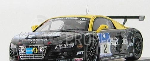 Spark-model Audi R8 Lms N 2 24h Adac Nurburgring 2010 Abt - Collard - Luhr - Mies 1:43 Černá Žlutá